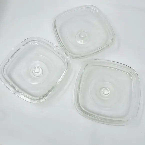 Vintage Corning Ware Casserole Baking Dishes x 3 Blue Cornflower (H4) 6 Pc USA - Picture 7 of 14